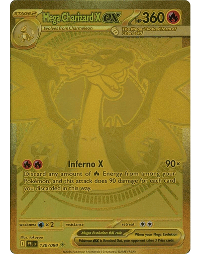 Mega Charizard X ex - 130/094 