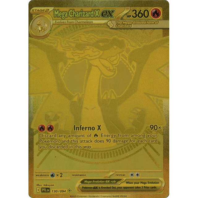 Mega Charizard X ex - 130/094 