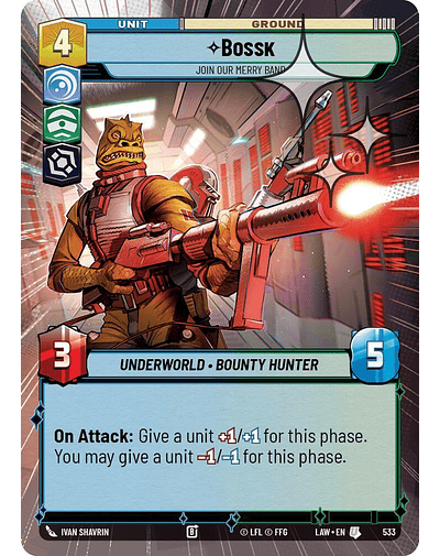 Bossk - Join Our Merry Band