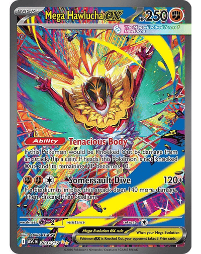 Mega Hawlucha ex - 283/217 
