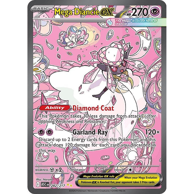 Mega Diancie ex - 282/217