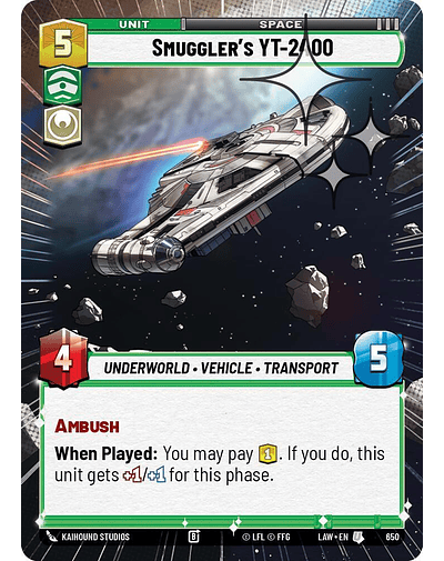 Smuggler's YT-2400