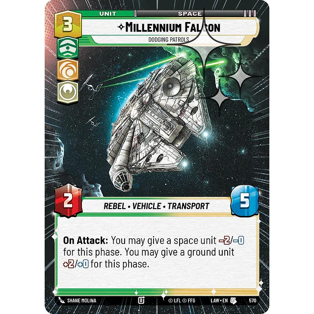 Millennium Falcon - Dodgin Patrols  2