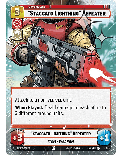 "Staccato Lightning" Repeater