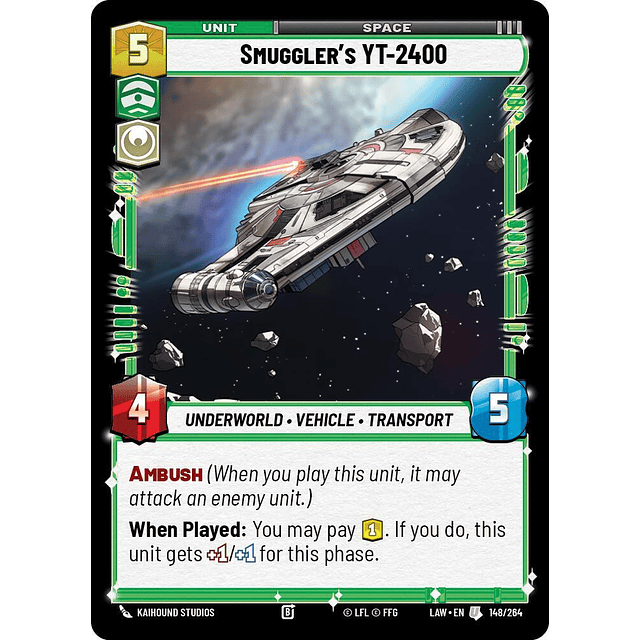 Smuggler's YT-2400 2