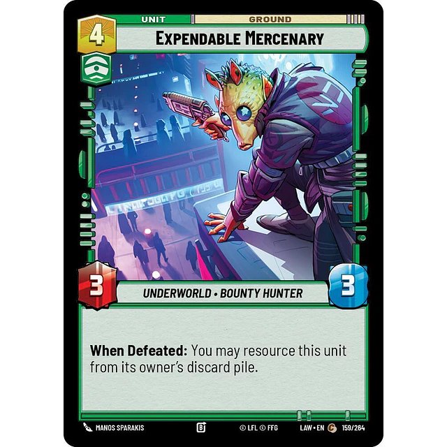 Expendable Mercenary  3