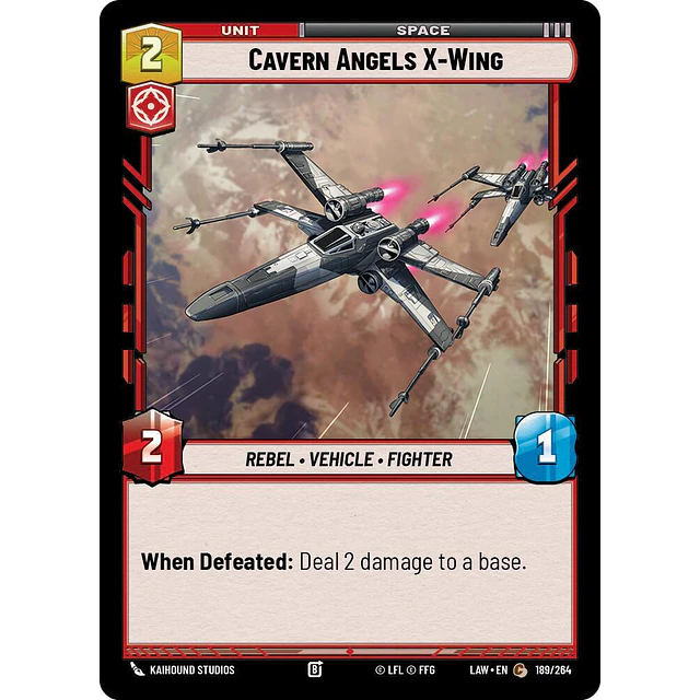Cavern Angels X-Wing  3