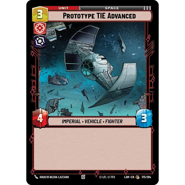 Prototype TIE Advanced  2