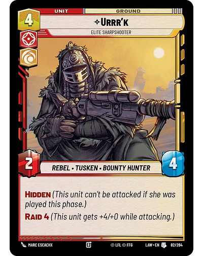 Urrr'k - Elite Sharpshooter 