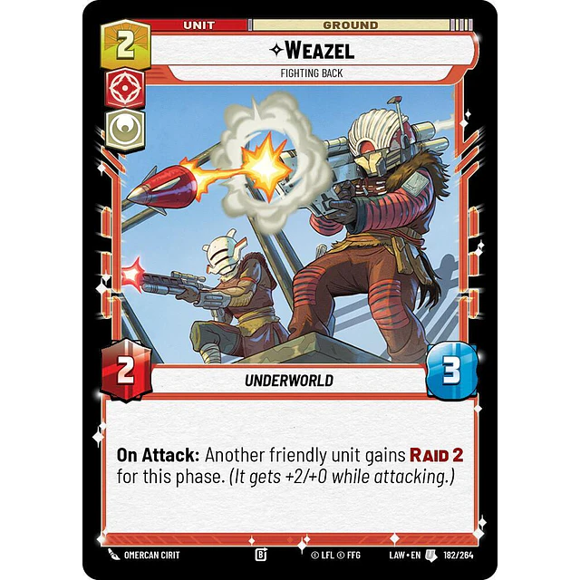 Weazel - Fighting Back  2