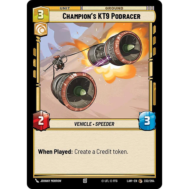 Champion's KT-9 Podracer  2