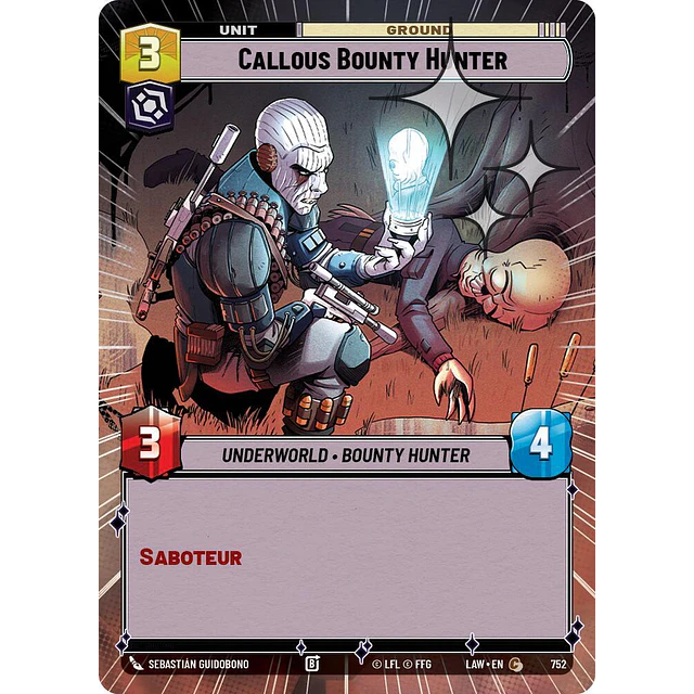 Callous Bounty Hunter  3