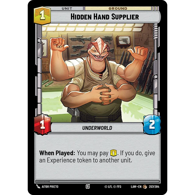 Hidden Hand Supplier  2