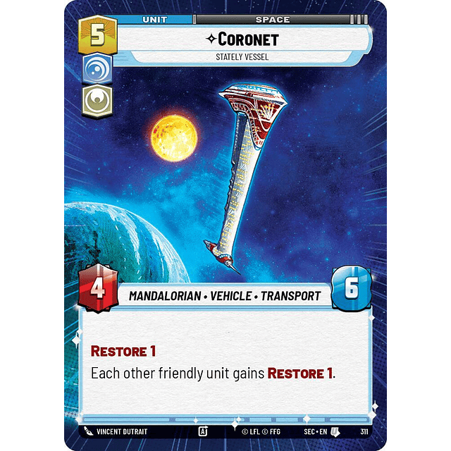 Coronet - Stately Vessel 1