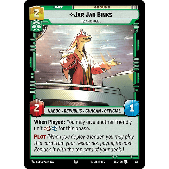 Jar Jar Binks - Mesa Propose  3