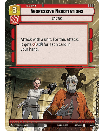 Aggressive Negotiations 