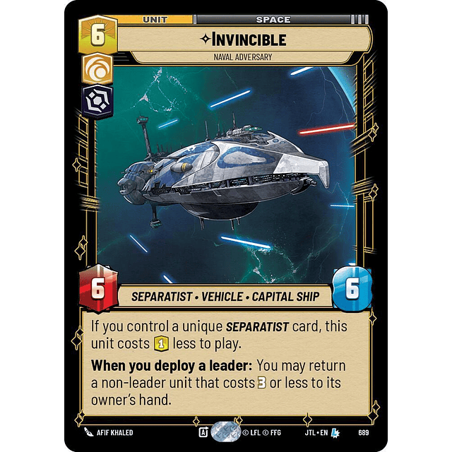 Invincible - Naval Adversary 2