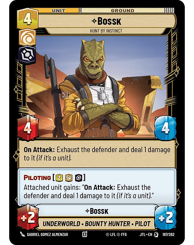 Bossk - Hunt By Instinct