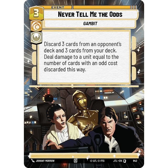 Never Tell Me the Odds