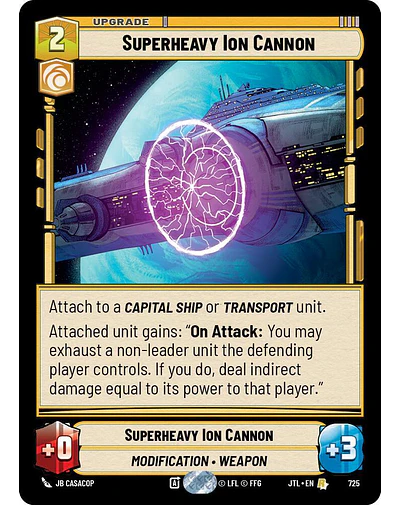 Superheavy Ion Cannon