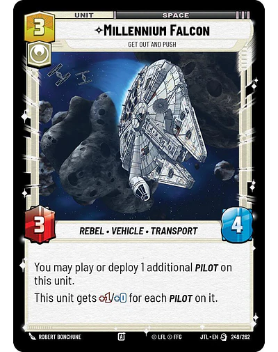 Millennium Falcon - Get Out And Push