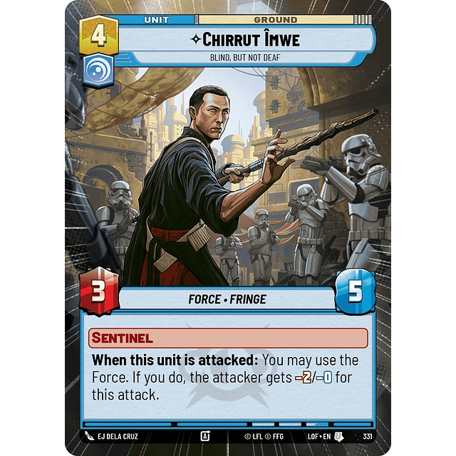 Chirrut Imwe - Blind, but not Deaf 2