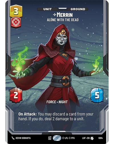 Merrin - Alone with the Dead (Prestige Foil)
