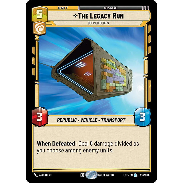 The Legacy Run - Doomed Debris 2