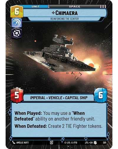 Chimaera - Reinforcing the Center