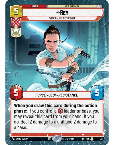 Rey - With Palpatine's Power