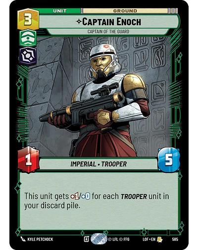 Captain Enoch - Captain of the Guard