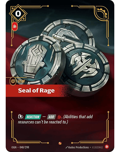 Seal of Rage
