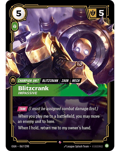 Blitzcrank - Impassive