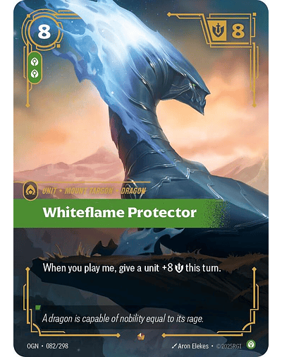 Whiteflame Protector