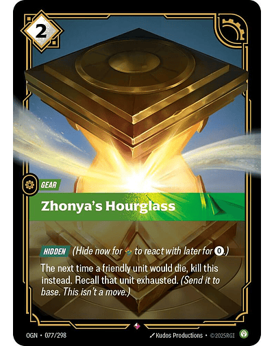 Zhonya's Hourglass