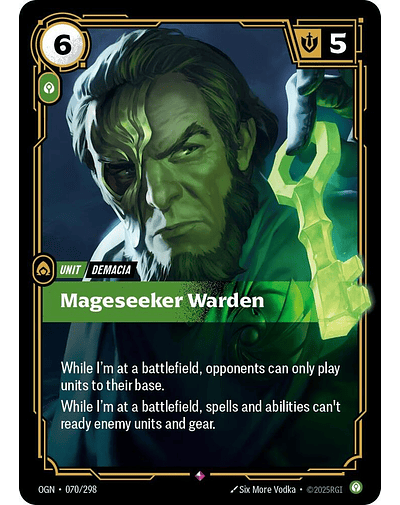 Mageseeker Warden