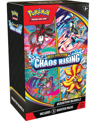 - Preventa - MEGA EVOLUTION - CHAOS RISING - BOOSTER BUNDLE ENG