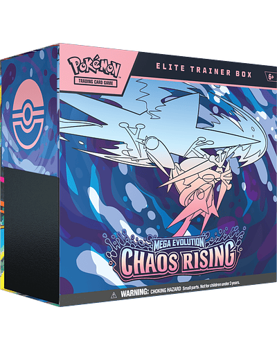 - Preventa - MEGA EVOLUTION - CHAOS RISING - ELITE TRAINER BOX ENG