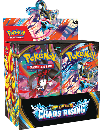 - Preventa - MEGA EVOLUTION - CHAOS RISING - BOOSTER BOX ENG