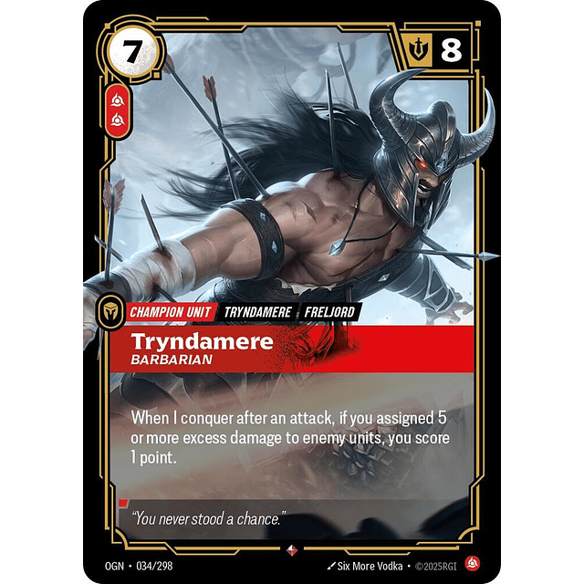 Tryndamere - Barbarian