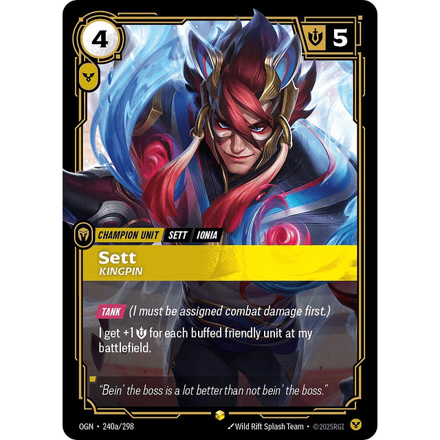 Sett - Kingpin 1