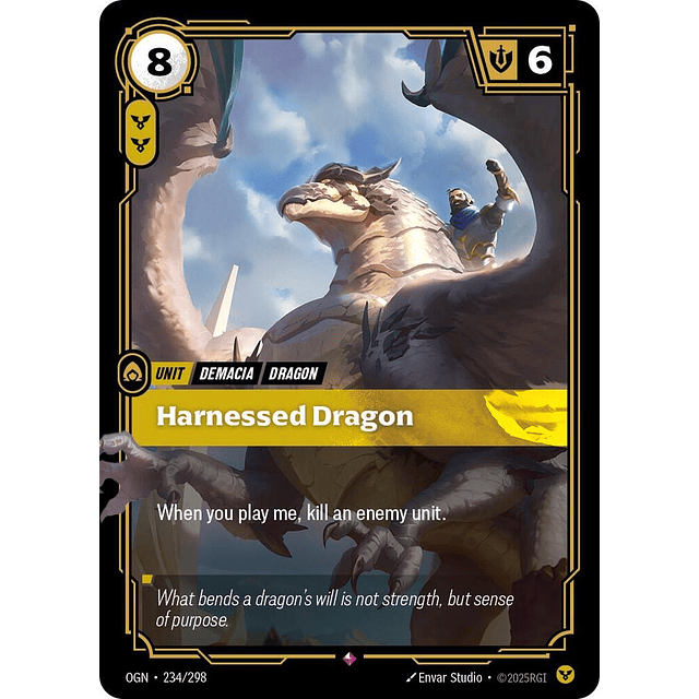 Harnessed Dragon