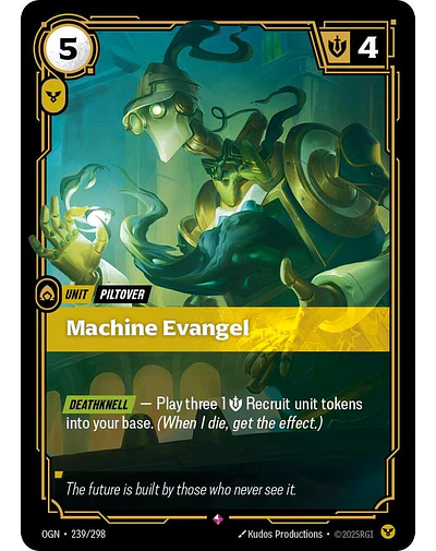 Machine Evangel