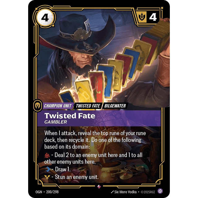 Twisted Fate - Gambler 1