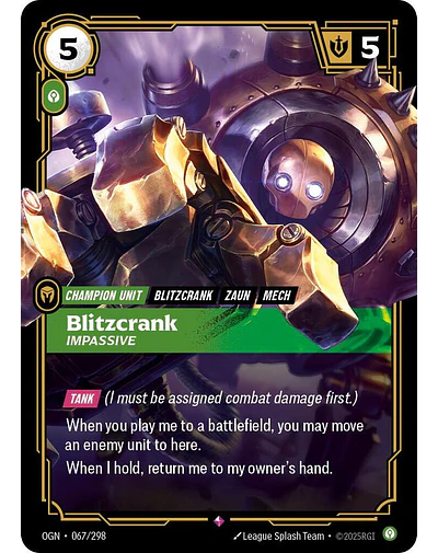 Blitzcrank - Impassive