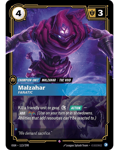 Malzahar - Fanatic