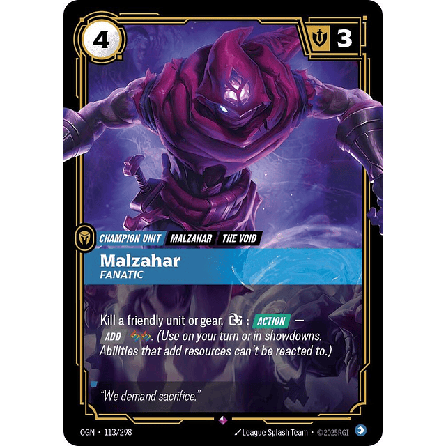 Malzahar - Fanatic
