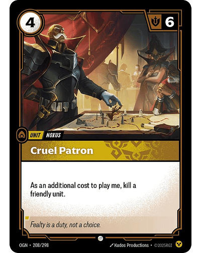 Cruel Patron
