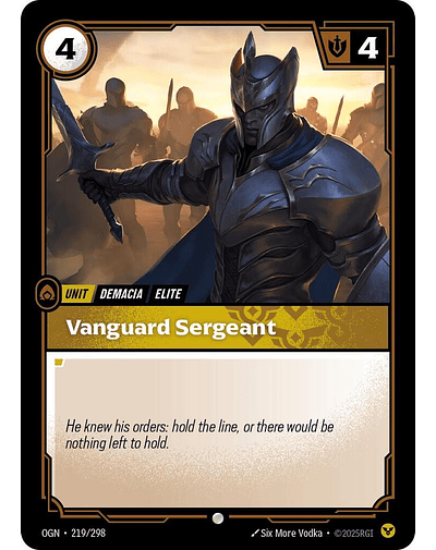 Vanguard Sergeant