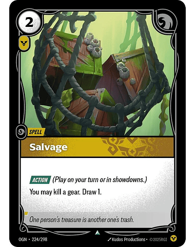 Salvage